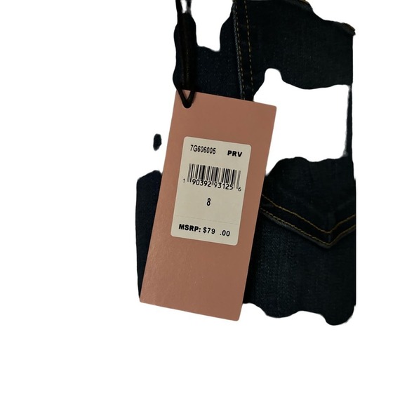 Jen7 from Seven For All Mankind Raw Hem Denim Shorts Women’s Size 8 - Picture 8 of 9